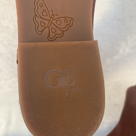 GB Girls Soft Brown Leather Equestrian Riding Boots NWOB - Picture 9 of 13